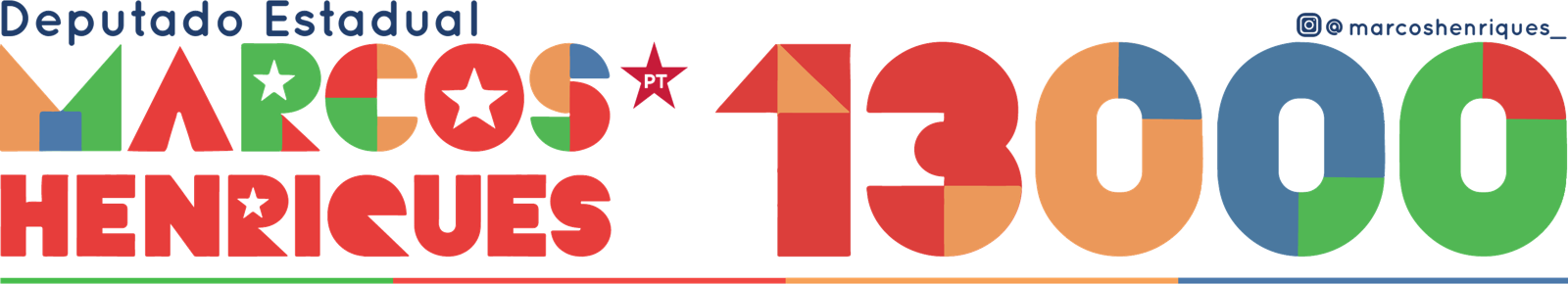Marcos Henriques — Candidato a Deputado Estadual 13000